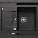 BLANCO GmbH + Co KG BLANCO METRA 45 S Compact Einbausp&uuml;le SILGRANIT Anthrazit