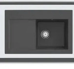 Villeroy & Boch Villeroy&Boch Sp&uuml;lbecken, K&uuml;chensp&uuml;le Subway 45 Graphite