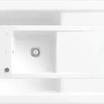 Villeroy & Boch Villeroy&Boch Rechteckiges Sp&uuml;lbecken, Keramiksp&uuml;le Timeline 60
