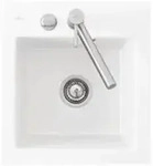 Subway XS flat Sp&uuml;le Ablaufgarnitur 440 x 475 mm Fossil Ceramicpl