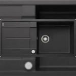 BLANCO GmbH + Co KG BLANCO METRA XL 6 S-F fl&auml;chenb&uuml;ndige Sp&uuml;le SILGRANIT Anthrazit