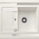 BLANCO GmbH + Co KG BLANCO METRA 45 S Compact Einbausp&uuml;le, SILGRANIT, Perlgrau,