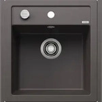 BLANCO GmbH + Co KG BLANCO DALAGO 45 Einbausp&uuml;le / SILGRANIT / Felsgrau / Excenter -