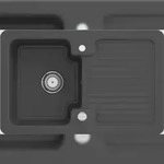 Villeroy & Boch Villeroy&Boch Sp&uuml;lbecken, K&uuml;chensp&uuml;le Condor 45 Graphite