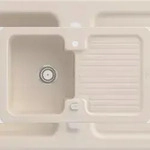 Villeroy & Boch Villeroy&Boch Sp&uuml;lbecken, K&uuml;chensp&uuml;le Condor 45 Ivory...
