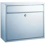 ALCO Briefkasten, silberfarben, BxTxH 360x150x310 mm