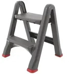 Curver Zusammenklappbarer Tritthocker, grau