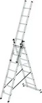 Munk Mehrzweckleiter 11107 3tlg nivello-Traverse 3x7 Sprossen