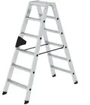 Munk Stehleiter 40228 beidseitig 2x6 Stufen