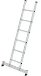 Sprossen-Anlegeleiter aus Aluminium, mit nivello&reg; -Traverse, 6 Sprossen