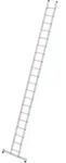 Sprossen-Anlegeleiter aus Aluminium, mit nivello&reg; -Traverse, 20 Sprossen