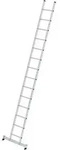 Sprossen-Anlegeleiter aus Aluminium, mit nivello&reg; -Traverse, 14 Sprossen