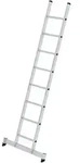 Sprossen-Anlegeleiter aus Aluminium, mit nivello&reg; -Traverse, 8 Sprossen