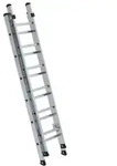 Sprossen-Schiebeleiter 2-teilig ohne Traverse 2x6 Sprossen