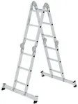 G&uuml;nzburger Steigtechnik Vielzweckleiter aus Aluminium, mit nivello&reg;-Traverse,