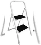 Klapptritt-Leiter mit Antirutsch-Oberfl&auml;che 2-stufig 150 KG (Stufentritt)