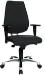 Drehstuhl Sitness 30 schwarz f&uuml;r Teppichboden