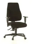 Topstar Wellnessstuhl / B&uuml;rostuhl LADY SITNESS C AL.K2 Stoff schwarz