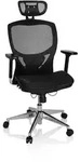 B&uuml;rostuhl / Chefsessel VENUS ONE Netzstoff schwarz hjh OFFICE
