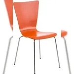 CLP Besucherstuhl Aaron orange