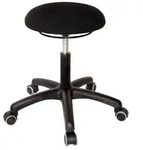 meychair Sitzhocker Assistant Basic mit Rollen, A1S-TR-ST; Stoff schwarz