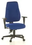Topstar Wellnessstuhl / B&uuml;rostuhl LADY SITNESS C AL.K2 Stoff blau