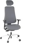 B&uuml;rostuhl / Chefsessel PRO-TEC 400 Stoff anthrazit Alu poliert hjh OFFICE