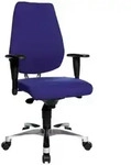 Drehstuhl Sitness 30 dunkelblau f&uuml;r Teppichboden