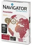 Navigator Presentation DIN A4 Druckerpapier 100 g/m2 Matt Wei&szlig; 500 Blatt