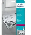 AVERY Zweckform 3482 Selbstklebefolie DIN A4 Transparent 210 x 297 mm 25 Blatt