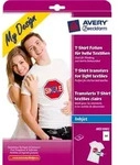 Avery Zweckform Textilfolien f&uuml;r helle Textilien 210x297 mm 10 Blatt