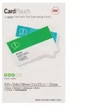 GBC Card Laminierfolien Gl&auml;nzend 125 Mikron (2 x 125) Transparent 100 St&uuml;ck