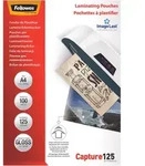 Fellowes Laminierfolien 53074 Transparent DIN A4 125 Mikron (2 x 125) 21,6 x 30,3 cm