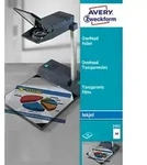 Avery Zweckform Inkjetfolie 2502 DIN A4 transparent 50 St./Pack.