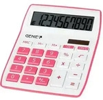 GENIE Tischrechner 840 P 10 -stelliges Display 30 x 106 mm Pink
