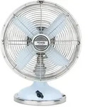 H.Koenig JOE50 Tischventilator / Retro-Design / Metall / blau