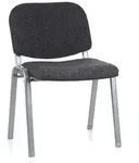 Konferenzstuhl / Besucherstuhl / Stuhl XT 600 anthrazit/silber hjh OFFICE
