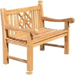 CLP Teakbank Florida teak/120 cm