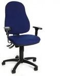 Topstar B&uuml;rostuhl / Drehstuhl CALIFORNIA 60 Stoff blau