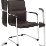 CLP Freischwinger Seattle Kunstleder Kunstleder HBT: 92x57x59 cm braun