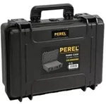 Perel Hartschalen-Koffer, wasserdicht (IP67), Noppenschaumstoff, Rasterschaumstoff, 2