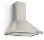 PKM Kaminabzugshaube 6090-2H - 60cm, Edelstahl, Wandesse, Dunstabzugshaube