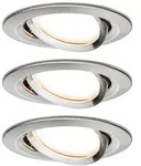 Paulmann LED Einbauleuchte Nova Plus Coin Basisset schwenkbar rund 84mm 50&deg;...