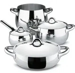 Alessi sg100S7, mami-set mit 4 stahlt&ouml;pfen