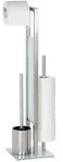 WENKO Stand WC-Garnitur Mod. Rivalta Edelstahl Matt
