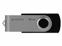 Goodram UTS2 USB-Stick 16 GB USB Typ-A 2.0 Schwarz, Silber