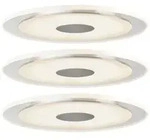 Paulmann Premium LED Einbauleuchte Whirl Basissetrund 150mm3x6W 3x450lm 230V dimmbar