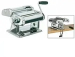 Haushalt International Nudelmaschine Pastamaschine verchromt f&uuml;r Spaghetti und