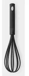 Brabantia Schneebesen Gro&szlig; Non-Stick Black Line, Schaumschl&auml;ger, K&uuml;chenhelfer,