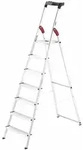 HAILO 7 Stufen L60 Alu-Sicherheits-Haushaltsleiter "L60 EasyClix" 7 Stufen